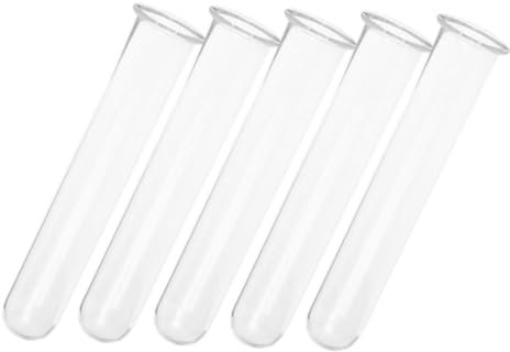 Alipis Pcs Glass Tube Vases Plant Propagation Jars for Home Terrarium Jars Test Tube Vases Set