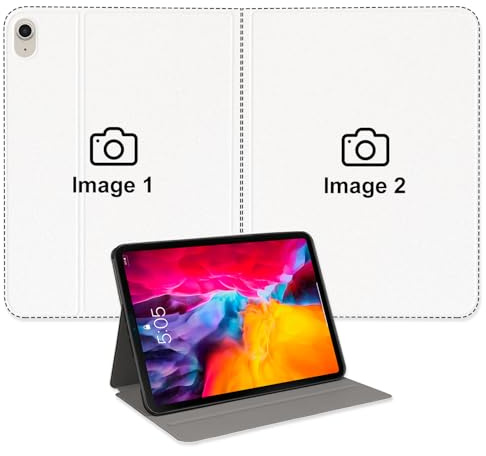 Custom Photo Personalized Flip Case for iPad A16 11 inch(2025),Model Code: A3354/A3355/A3356 iPad Custom Picture Text Leather Stand Cover Protective Case