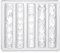 lasuroa Bow Nail Mold, 3D Silicone Transparent Bow Nail Moulds Carving Template for Craft Project Women Fingertip Art Decoration