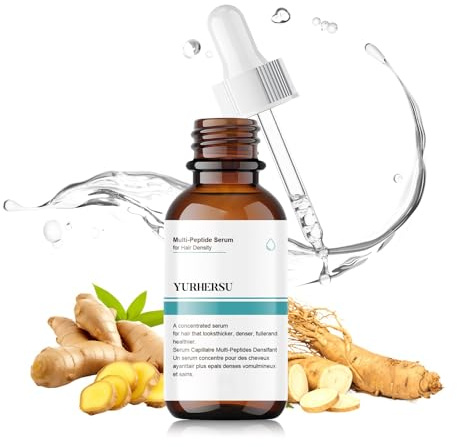 Multi-Peptide Hair Density Serum, Hair Growth Serum, Haarserum für Haarwachstum Fördert die Haardichte, Nicht Fettend, Nicht klebrig, Anti-haarausfall, Alle Haartypen Geeignet, 30ml