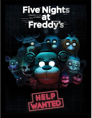 Pyramid International Five Nights at Freddy's (Help Wanted) Sammlerdruck, 30 x 40 cm, offizielles Lizenzprodukt, Horror-Gaming-Wandkunst, Premium-Hochglanzposter für Fans