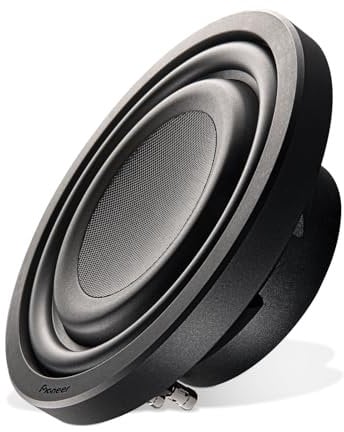 Pioneer TS-Z10LS4 1300W Subwoofer a Montaggio Superficiale Serie Z da 10 Pollici, con Bobina Singola da 4Ω