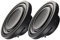 Pioneer TS-Z10LS4 1300 W 10 Zoll Z-Serie Flacher Subwoofer mit 4Ω Einzelschwingspule