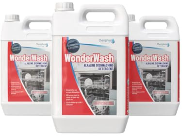 Wonderwash - Concentrated Liquid Dishwashing Detergent 4 x 5 Litres