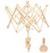 Garn Swift – 24 Regenschirm Holz Garn Ball Winder, mittel Regenschirm Swift Garn Winder, 1 Stück Swift Garn Winde Garnknäuel Wickler