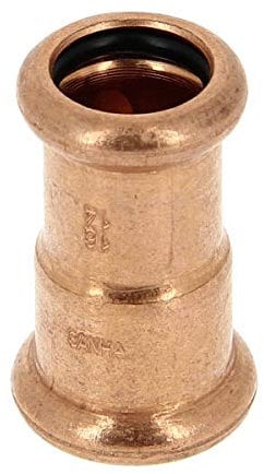 Manchon cuivre réduit à sertir Femelle Ø16-14