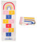 Garosa Hüpfspiel Teppich Hüpfkästchen, Indoor Hopscotch Kinderspielteppich für Spielzimmer, Kindergarten