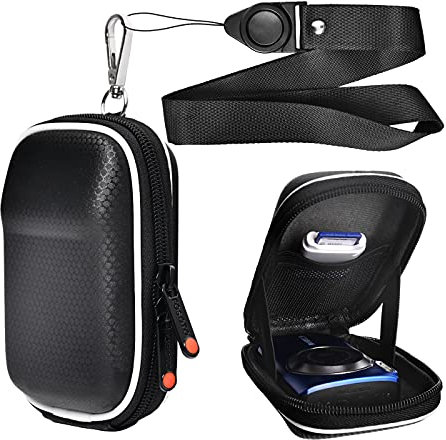 FOSOTO Custodia per fotocamera compatta digitale custodia protettiva per fotocamera e video borsa EVA custodia antiurto con tracolla per collo compatibile con Canon Kodak Sony Fujifilm Instax