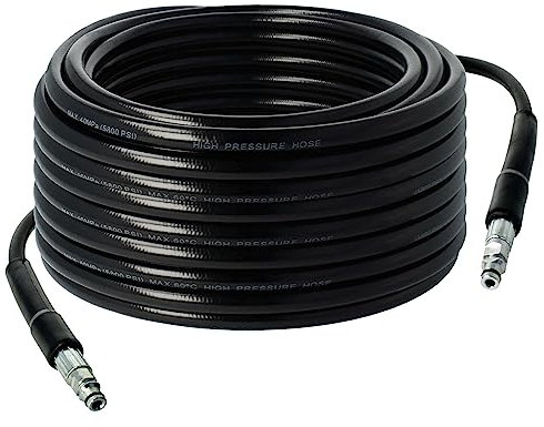 vhbw tubo alta pressione da 30m compatibile con Kärcher K 770MX-PLUS * CH, K 770MXS-PLUS * CH idropulitrice - Filettatura in ferro