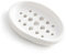 Portasapone flessibile in silicone porta sapone da bagno vassoio di scarico