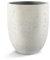 Luca Lifestyle Pflanzkübel Grigio Tall Egg Pot Creme Weiß Rund Fiberglas *5 Jahre Garantie* - 30x30x35 cm - Premium Qualität - F1352