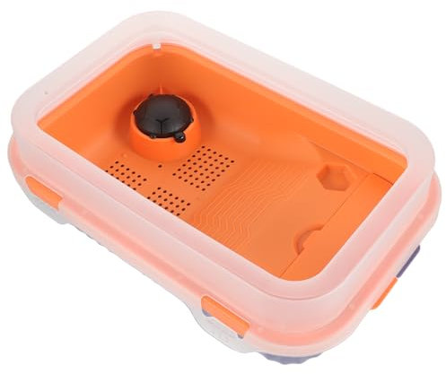 FRCOLOR para con Acuario y Plataforma Hábitat De Caja Rampa De Atraco para Ejercicio