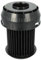 vhbw Faltenfilter kompatibel mit Bosch BGS 6223201, 6-225AU (Serie 01 bis 03), 6225, 6225AU01 Staubsauger - Filter, Patronenfilter, schwarz