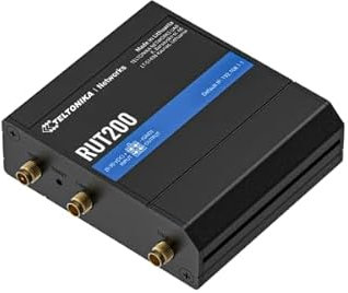 Teltonika RUT200 4G LTE Cat4 Industrial M2M/IOT Router with O2 Data SIM Card Bundle