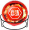 Boule de feu- Extincteur ABC- Extincteur Voiture- Accessoires de Pompiers- Extincteur 4 kg- Petit extincteur 25x25x25 cm avec Support pour extincteur- Temps de réaction Automatique de 3 à 5 Secondes