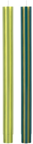 REMEMBER Stabkerzen Dublin, 3er Set, H 26 cm, aus veganem Stearinwachs