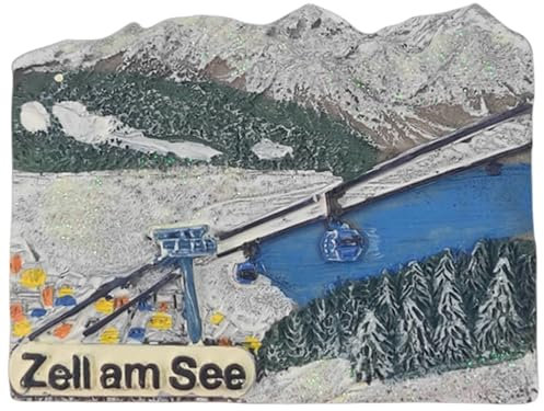 Zell am See Österreich Tourist Souvenir 3D Kühlschrankmagnet Kühlschrankdekoration Magnet