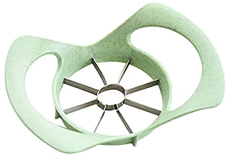 Divider Apple Fruit Steel Potato Cutter Stainless Steel Wedge Accessories (Green, One Size)
