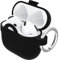OtterBox Soft Touch Kopfhörer Hülle für AirPods (4th gen), stoßfeste, sturzsichere, ultraflache, Kratz- und Abriebfeste Schutzhülle für Apple AirPods, inklusive Karabiner, Schwarz