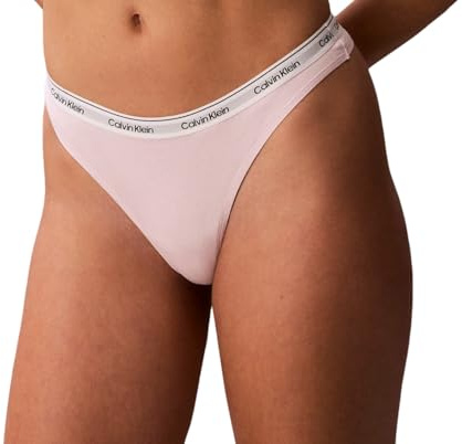 Calvin Klein Women Thong Multi (Cradle Pink) M