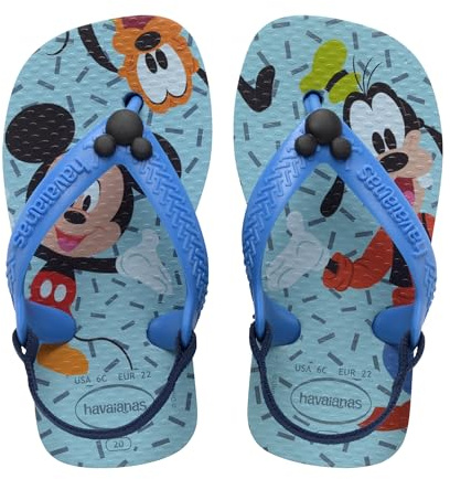 Havaianas Baby Disney Classics II Unisex - Bambini e ragazzi FlipFlop Blue/Brilliant Blue 20 EU