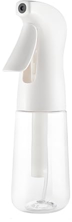 Eupneicu Sprühflasche [200 ml], Water Spray Bottle, Continuous Spray Für Die Reinigung Des Gesichts, Feucht, Friseur, Friseur, Bügeln [Weiß]