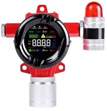 Gaswarngerät, NH3-Gasdetektor, Fester Ammoniakdetektor, industrieller Ammoniak-Gasmonitor, 4-20 mA/RS485-Ausgang Für Arbeit und Zuhause