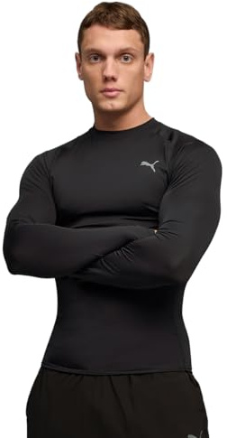Puma Unisex M Pwrmode Base Layer Ls Tees (1er Pack)