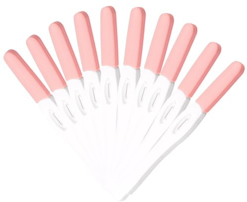 10 Stück Schwangerschaftstest Rosa Einzeln Versiegelte Verpackung Schwangerschaftstest Frühtest Zur Schnellen Erkennung Zuverlässig & Einfach