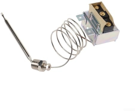 Termostato de seguridad para freidora de grasa profunda 232C, interruptor de límite alto, piezas de freidora de gas, control de temperatura, reinicio manual para cocina comercial, equipo de catering
