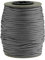 100m Schmuckschnur 1,4x1 mm Jalousieschnur Zugschnur Schmuckkordel Polyester, Farbe:grau