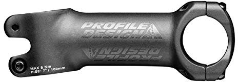 Profile Design Unisex – Erwachsene ZeroSeven Vorbau, Schwarz, 90mm