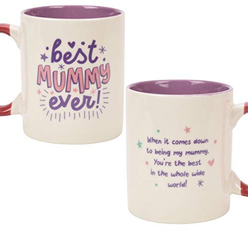 Bright and Cheerful China Mug Mother's Day Gift - Best Mummy Ever