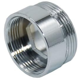 TPCYAN Wasserhahn Belüfter Adapter, 1/2M16 M17 M18 M19 M12 M22 M24 M28 M32 Gewindeanschluss Männliche Weibchen für Bubbler Wasserreiniger Wasserhahn Kupferbeschläge (Size : M19-M22-13.2mm)