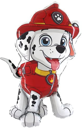 Toyland® 34 Zoll Riesen-Jumbo-Größe Paw Patrol Marshall Charakter Folienballon - Kinder Partyballons