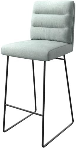 DELIFE Barstuhl Pela-Flex Kufengestell Metall Stripes Mint