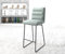 DELIFE Barstuhl Pela-Flex Kufengestell Metall Stripes Mint