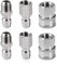 SPEEDWOX 3/8 Zoll Edelstahl-Schnellanschluss-Hochdruckreiniger, männlich und weiblich, Schlauchadapter-Set, NPT-Werkzeug, täglicher Hochdruckreiniger-Verbindungsstecker, 5000 PSI, 6 Stück