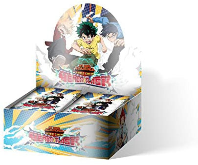 Jasco Games My Hero Academia Collectible Card Game - Booster Display Series 3: Heroes Clash (24 Packs) - EN