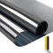 Zindoo Spiegelfolie Fensterfolie von innen durchsichtig von aussen Blickdicht 90 x 400 cm Sonnenschutzfolie Selbsthaftend UV-Schutz Fensterfolie Silber Schwarz