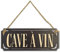 STC Plaque Deco Maison Cave a vin
