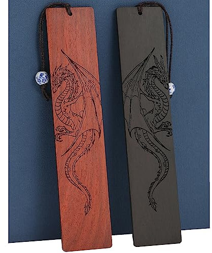Drachen-Lesezeichen Geschenk, Lesezeichen für Männer und Jungen, coole Lesezeichen, Lesezeichen für Erwachsene und Kinder, Fantasy-Geschenke für Männer (Drachen)
