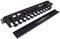 1U 19 Inch Rackmount Cable Management Dump Panel with Cover For 19 Inch Cabinets and Racks