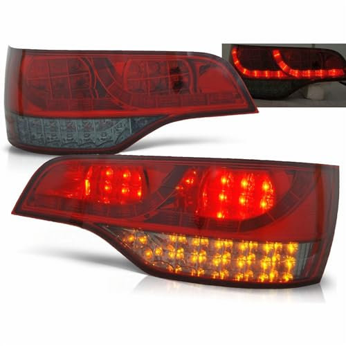LED Rückleuchten Set rot matt für Audi Q7