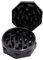 HEMP SAW® - Grinder, Kräutermühle, Spülmaschinenfest, neuartige Schneidgeometrie (Schwarz)