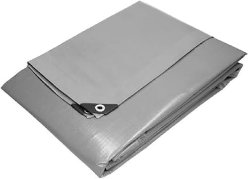 XONE TELONE OCCHIELLATO - Tipo Extra Pesante 260GR/mq - Rinforzato Telo Argento (8X12 MT)