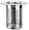 0XBIT Filtro Doccia Capelli in Acciaio Inox, 33 × 50 mm Multifunzione Filtro Lavandino, La Maglia Fine Previene L'intasamento, Filtro Lavello Cucina per Cucina, Bagno e Balcone