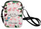 BNQL Flamingo-Umhängetasche, Flamingo-Geschenke für Flamingo-Liebhaber, nur ein Mädchen, das Flamingos liebt, Handygeldbörse aus Segeltuch, n/a