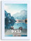 VictoR Bilderrahmen Dali 9x13 cm Weiß - Fotorahmen Holz - Bilderrahmen Set Weiß 9x13 - moderner Holzrahmen mit bruchsicherem Acrylglas