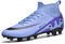 Scarpe da Calcio Uomo Sportivo All'aperto Professionale Scarpe da Calcetto Erba Sportivo All'aperto Bambino Calcetto(Viola AG 34)